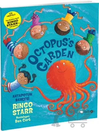 Octopuss Garden - Ahtapotun Bahçesi – Ringo Starr – Redhouse Kidz Yayınları kitap kapağı
