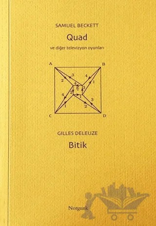 Quad ve Diğer Televizyon Oyunları - Bitik – Gilles Deleuze, Samuel Beckett – Norgunk Yayıncılık kitap kapağı
