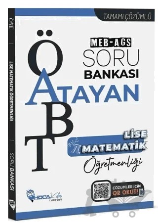 2026 ÖABT MEB-AGS Lise Matematik Öğretmenliği Atayan Soru Bankası Çözümlü – Kolektif – Hoca Kafası Yayınları kitap kapağı