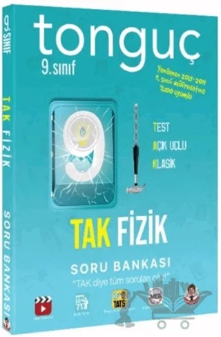 9. Sınıf TAK Fizik Soru Bankası – Kolektif – Tonguç Akademi kitap kapağı