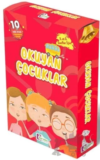 Okuyan Çocuklar Seti – Kolektif – Mor Elma Yayıncılık kitap kapağı