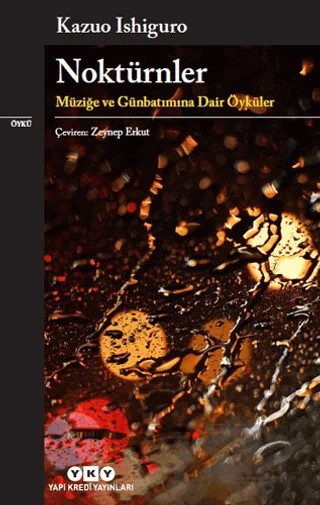 Noktürnler – Kazuo Ishiguro – Yapı Kredi Yayınları kitap kapağı