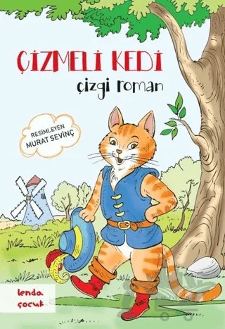 Çizmeli Kedi – Murat Sevinç – Lenda Çocuk kitap kapağı