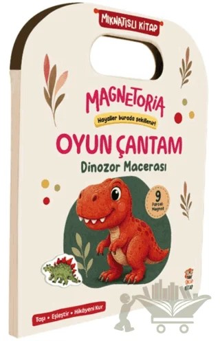 Magnetoria – Oyun Çantam Dinozor Macerası – Kolektif – Sincap Kitap kitap kapağı