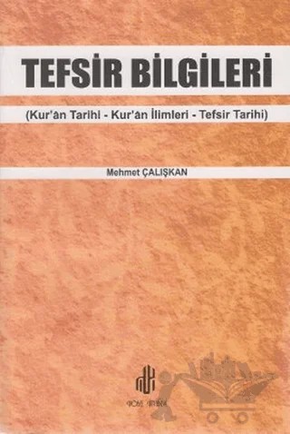 Tefsir Bilgileri – Mehmet Çalışkan – Adana Nobel Kitabevi kitap kapağı