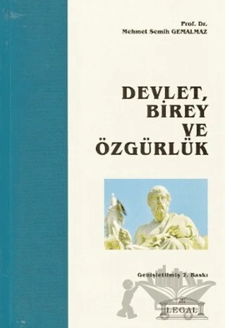 Devlet, Birey ve Özgürlük (Büyük Boy) – Mehmet Semih Gemalmaz – Legal Yayıncılık kitap kapağı
