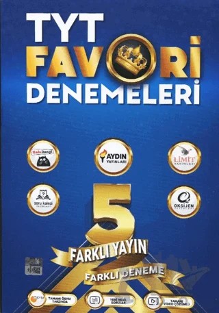 5 Farklı TYT Denemeleri – Kolektif – Favori Yayınları kitap kapağı