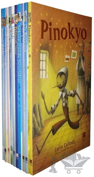 Resimli Dünya Klasikleri Dizisi (10 Kitap Set) – Kolektif – Bilge Kültür Sanat kitap kapağı