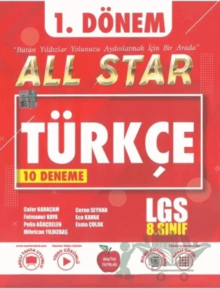 LGS Türkçe 1. Dönem 10 Deneme Sınavı – Kolektif – Newton Yayınları kitap kapağı