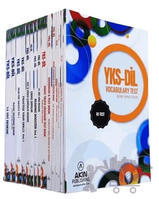 Akın Dil YKS-Dil Pack (22 Kitap) – Kolektif – Akın Dil Eğitim kitap kapağı