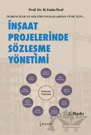 İnşaat Projelerinde Sözleşme Yönetimi – M. Emin Öcal – İkinci Adam Yayınları kitap kapağı