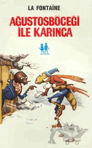 Ağustosböceği ile Karınca – Jean de la Fontaine – Oda Yayınları kitap kapağı