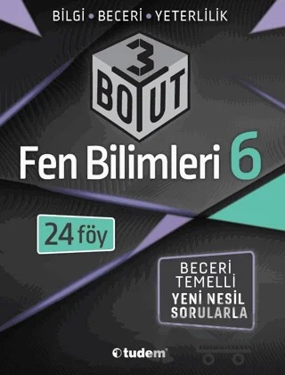 6. Sınıf Fen Bilimleri 3 Boyut – Kolektif – Tudem Yayınları - Bayilik kitap kapağı