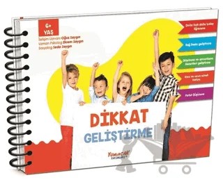 Dikkat Geliştirme (6 Yaş) – Oğuz Saygın – Yumurcak Yayınları kitap kapağı