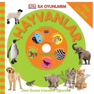 İlk Oyunlarım Hayvanlar – Kolektif – Pearson Çocuk Kitapları kitap kapağı