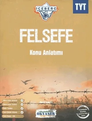 TYT Iceberg Felsefe Konu Anlatımı – Mesut Erdemir – Okyanus Yayınları kitap kapağı