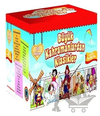 Büyük Kahramanlardan Klasikler (30 Kitap Takım) – Kolektif – Karatay Çocuk kitap kapağı