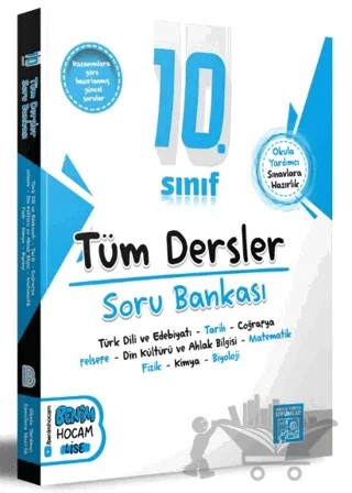10. Sınıf Tüm Dersler Soru Bankası – Kolektif – Benim Hocam Yayınları kitap kapağı