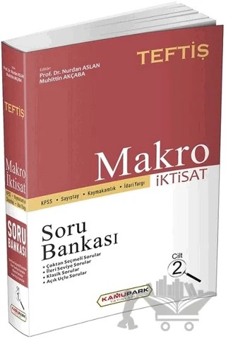 TEFTİŞ KPSS Makro İktisat Cilt 2 Soru Bankası – Muhittin Akçaba, Nurdan Aslan – Temsil Kitap kitap kapağı