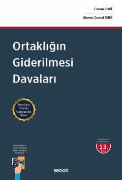 Ortaklığın Giderilmesi Davaları – Canan Ruhi, Ahmet Cemal Ruhi – Seçkin Yayıncılık kitap kapağı