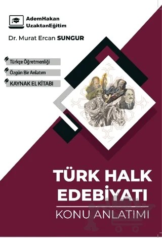 ÖABT Türkçe Türk Halk Edebiyatı Konu Anlatımı – Murat Ercan Sungur – Adem Hakan kitap kapağı