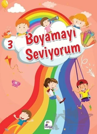 Boyamayı Seviyorum 3 – Kolektif – İndigo Çocuk kitap kapağı