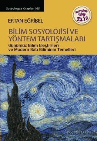 Bilim Sosyolojisi ve Yöntem Tartışmaları – Ertan Eğribel – Doğu Kitabevi kitap kapağı