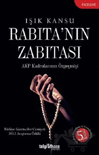 Rabıta’nın Zabıtası – Işık Kansu – Telgrafhane Yayınları kitap kapağı