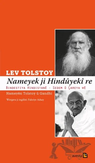 Nameyek Ji Hınduyeki Re – Lev Nikolayeviç Tolstoy – Avesta Yayınları kitap kapağı