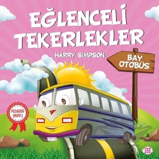 Bay Otobüs - Eğlenceli Tekerlekler – Harry Simpson – Dokuz Çocuk kitap kapağı