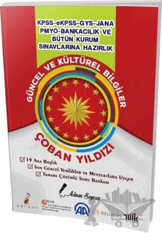 KPSS ve Bütün Kurum Sınavları İçin Güncel ve Kültürel Bilgiler Soru Kitabı – Adnan Soycan – Pelikan Tıp Teknik Yayıncılık kitap kapağı