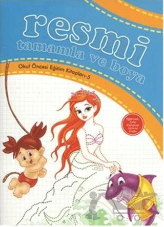 Resmi Tamamla ve Boya – Kolektif – Çocuk Gezegeni kitap kapağı