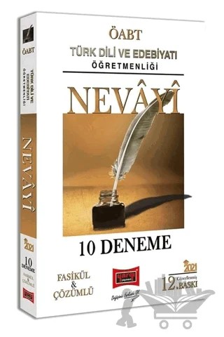 2021 ÖABT NEVAYİ Türk Dili ve Edebiyatı Öğretmenliği Çözümlü 10 Fasikül Deneme – Kolektif – Yargı Yayınevi kitap kapağı