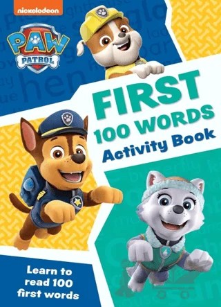 PAW Patrol First 100 Words Activity Book – Collins Preschool – Nickelodeon kitap kapağı