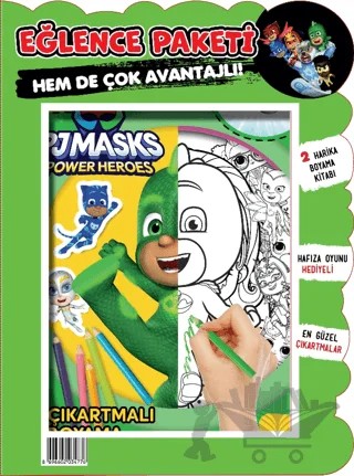 Pjmasks 2'li Boyama – Kolektif – Doğan Çocuk kitap kapağı