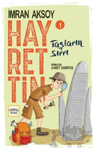 Taşların Sırrı - Hayrettin 1 – İmran Aksoy – Nar Genç kitap kapağı