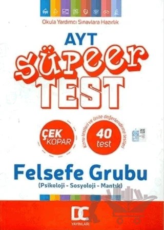 AYT Felsefe Grubu Süper Test Çek Kopar Doğru Cevap Yayınları – Kolektif – ​Doğru Cevap Yayınları kitap kapağı