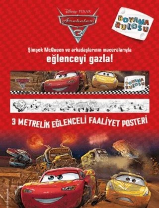 Arabalar 3 Boyama Rulosu – Kolektif – Doğan Çocuk kitap kapağı