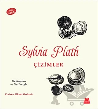 Sylvia Plath: Çizimler – Sylvia Plath – Kırmızı Kedi Yayınevi kitap kapağı