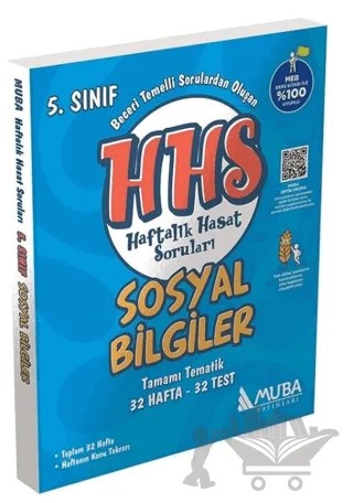 5. Sınıf Sosyal Bilgiler HHS Haftalık Hasat Soruları – Kollektif – Muba Yayınları kitap kapağı
