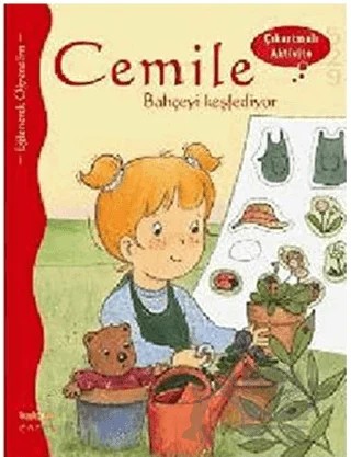 Cemile Bahçeyi Keşfediyor – Aline de Petingy – Kaknüs Yayınları kitap kapağı