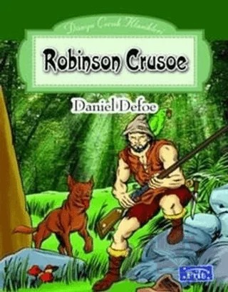 Robinson Crusoe – Daniel Defoe – Parıltı Yayınları kitap kapağı