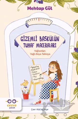 Gizemli Baskülün Tuhaf Maceraları – Mehtap Gül – Cezve Çocuk kitap kapağı