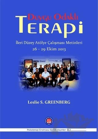 Duygu Odaklı Terapi – Leslie S. Greenberg – Psikoterapi Enstitüsü kitap kapağı