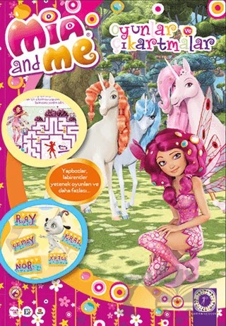 Mia and Me: Oyunlar ve Çıkartmalar 1 – Kolektif – Artemis Yayınları kitap kapağı