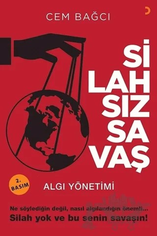 Silahsız Savaş – Cem Bağcı – Cinius Yayınları kitap kapağı