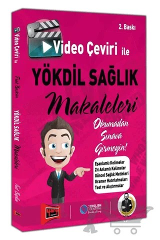 Video Çeviri İle YÖKDİL Sağlık Makaleleri – Fuat Başkan – Yargı Yayınevi kitap kapağı