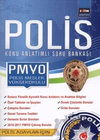 Polis Adayları İçin Konu Anlatımlı Soru Bankası – Kolektif – Eğitim Yayınevi kitap kapağı