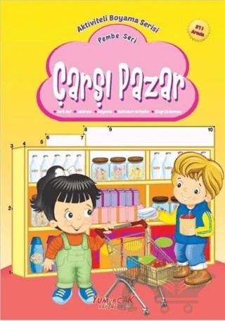 Çarşı Pazar - Pembe Seri – Kolektif – Yumurcak Yayınları kitap kapağı