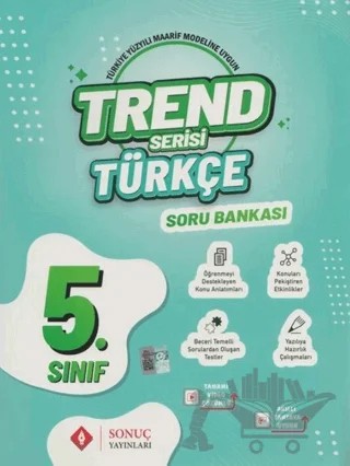 5. Sınıf Türkçe Trend Serisi Soru Bankası – Kolektif – Sonuç Yayınları kitap kapağı